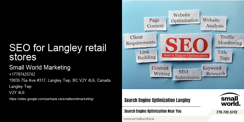 SEO for Langley retail stores