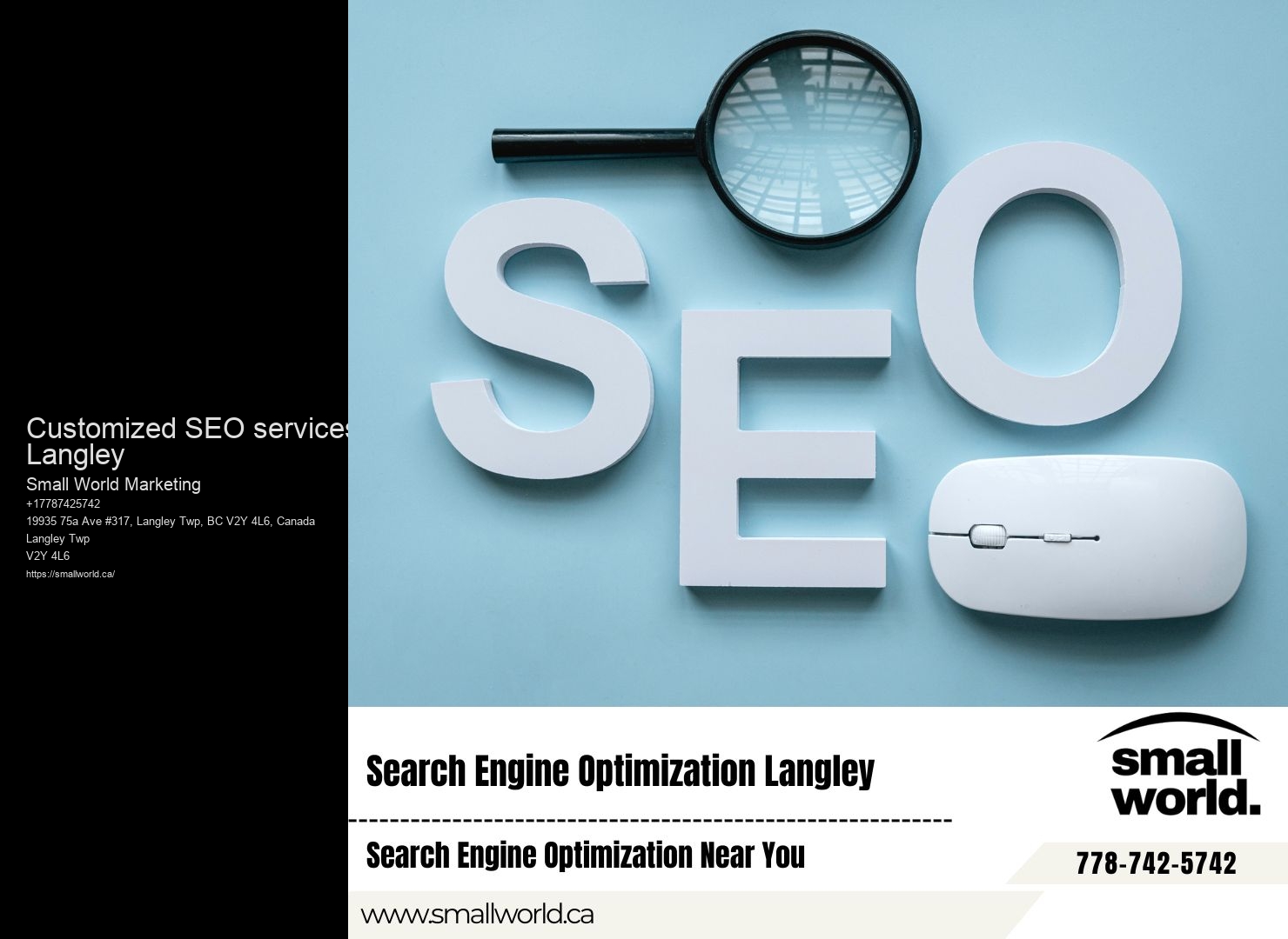 Customized SEO services Langley SEO for e-commerce competitor analysis
