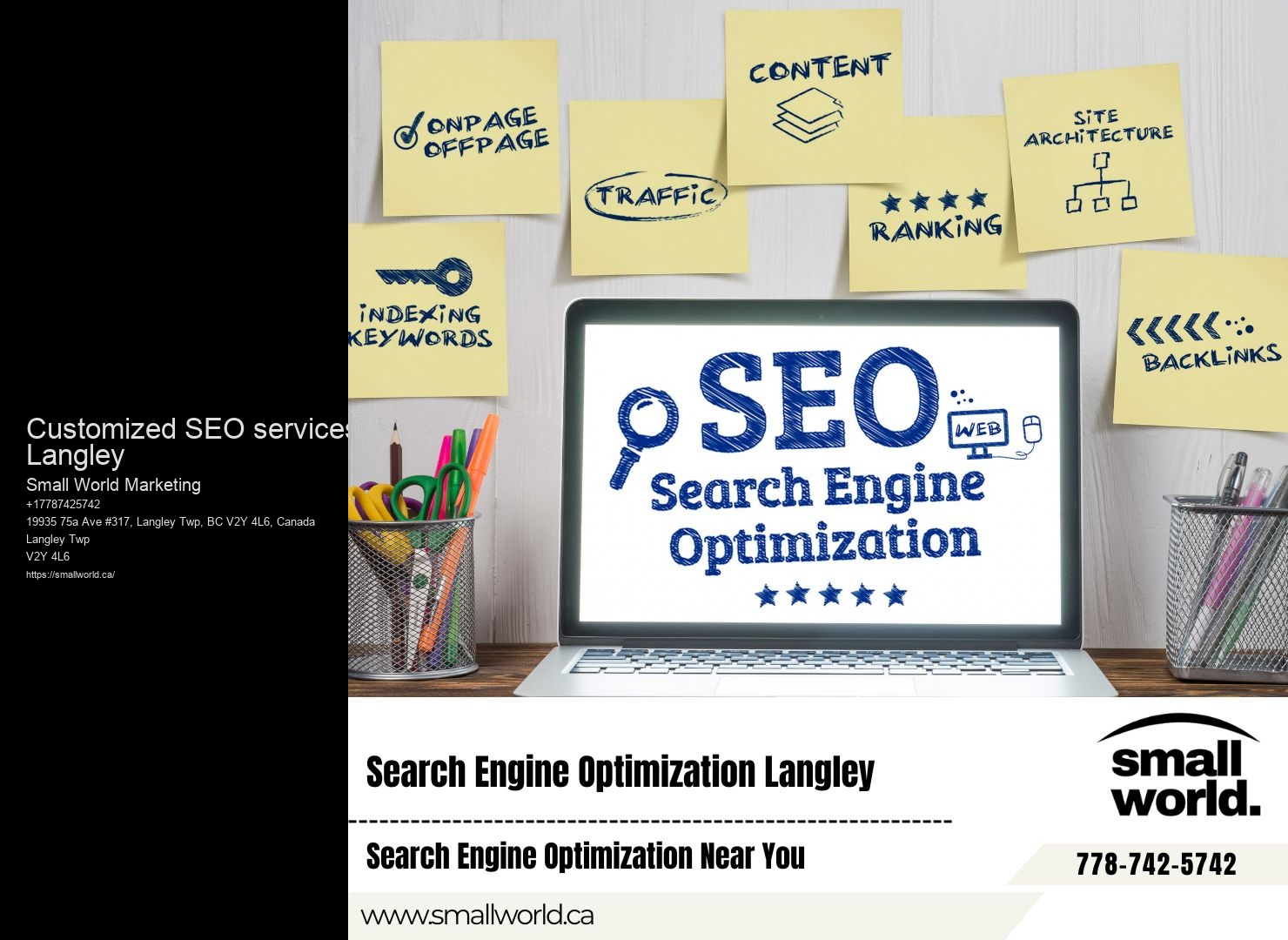 Customized SEO services Langley SEO Experts