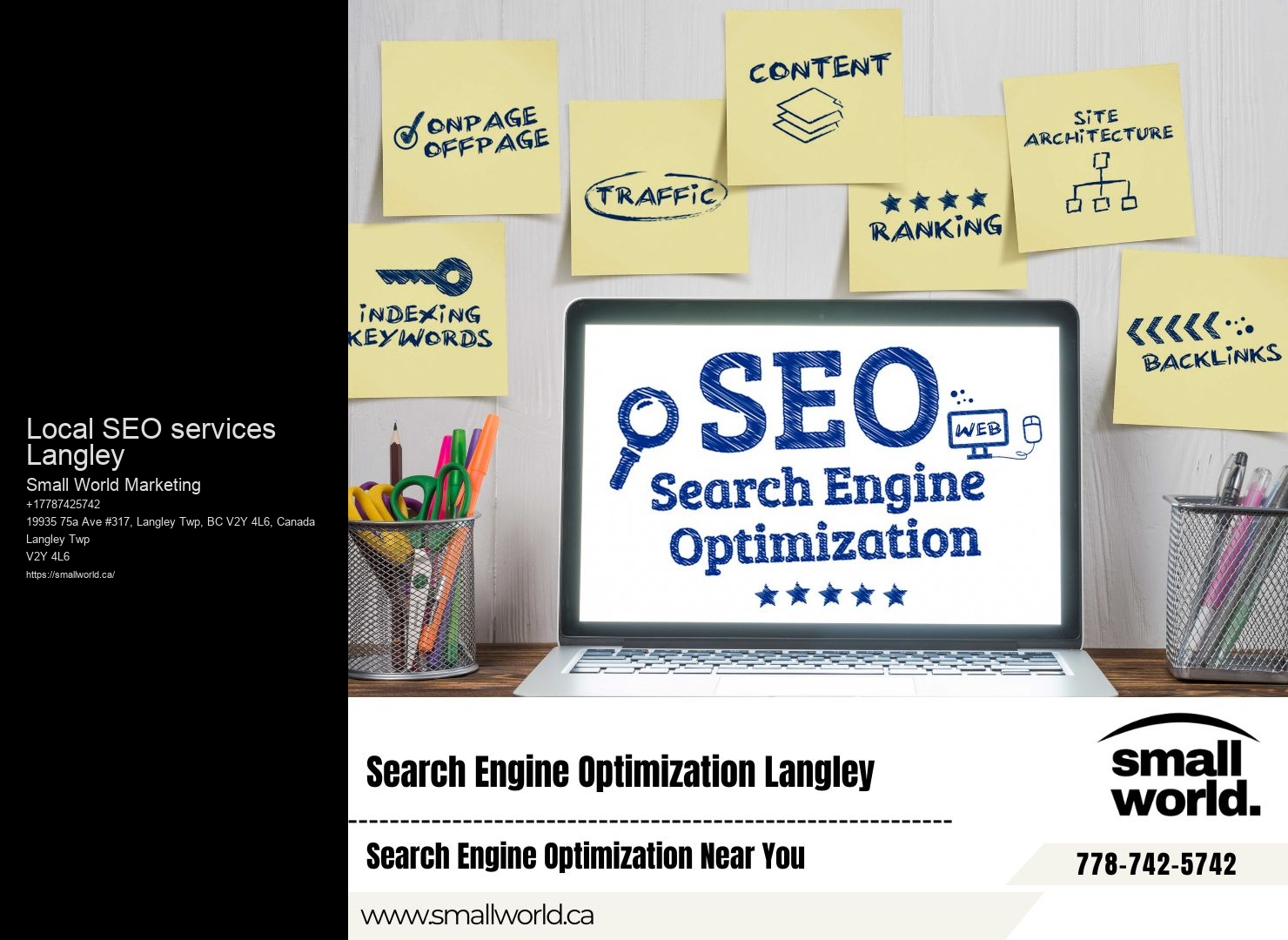 SEO Keyword Optimization Local SEO services Langley BC