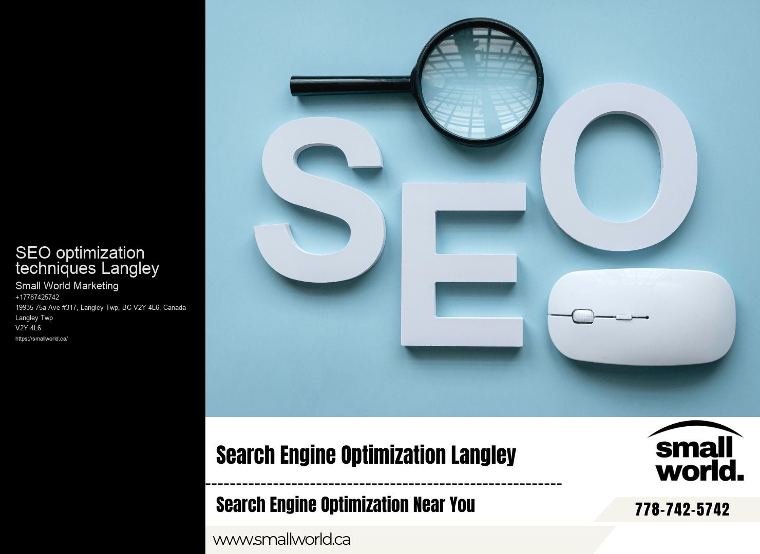 SEO optimization techniques Langley SEO for real estate marketing
