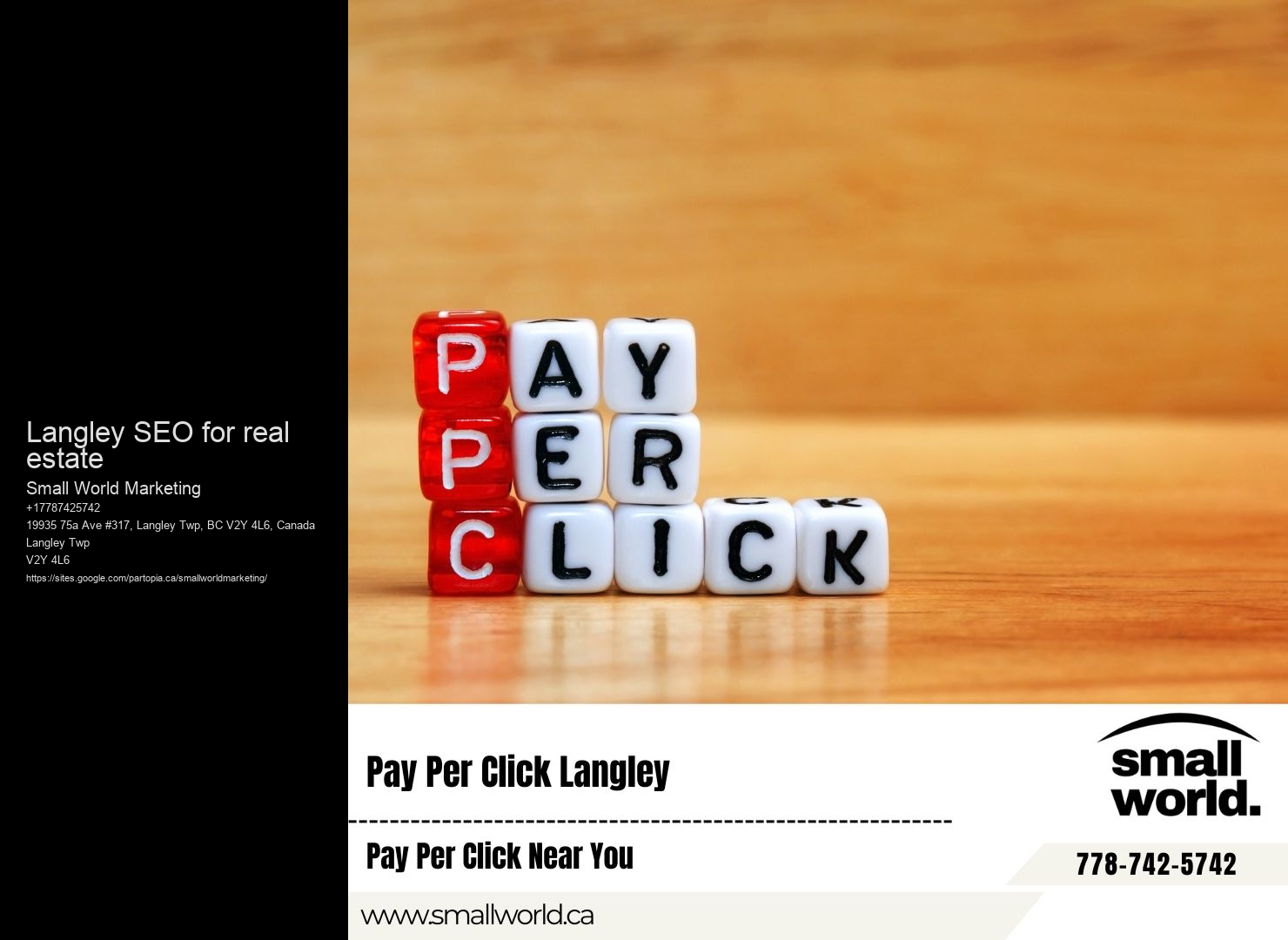 Langley SEO for real estate BC SEO audit and analysis