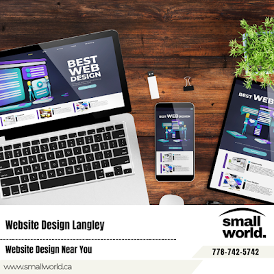 Local web design Langley modern website design