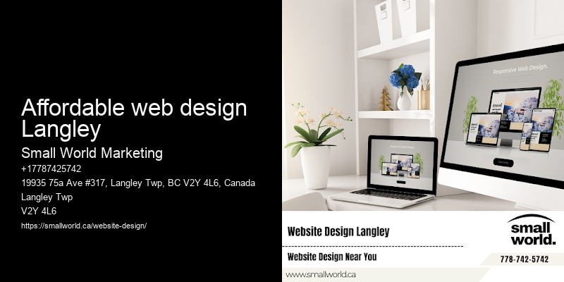Affordable web design Langley