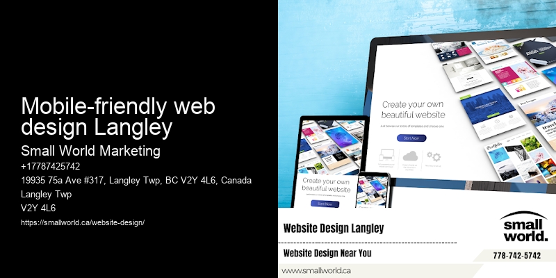 mobile-friendly web design Langley