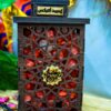 فانوس رمضان بشكلة الجديد اول فانوس ملح صخري فى مصر انتاج ايجيبت انتيكس لون أحمر