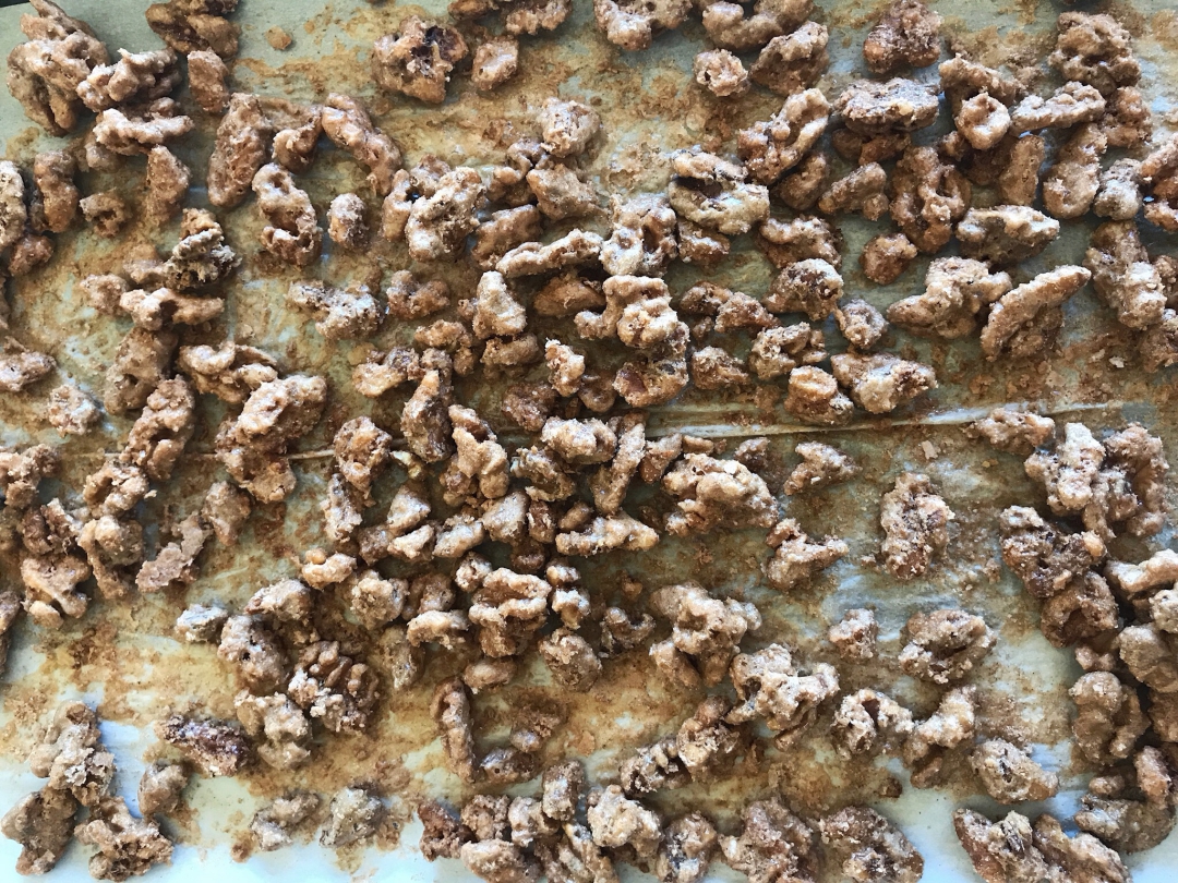 Candied Walnuts Recipe - Easy Pumpkin Spiced Walnuts | Sister Spice