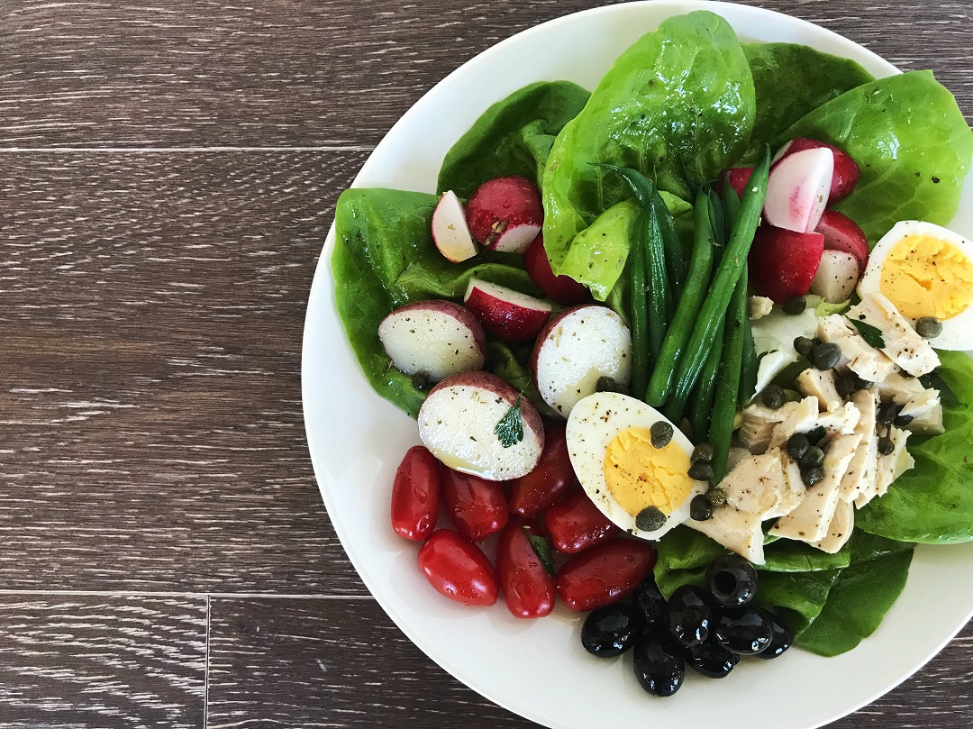Nicoise Salad with Rotisserie Chicken | Sister Spice - Easy Everyday Gourmet