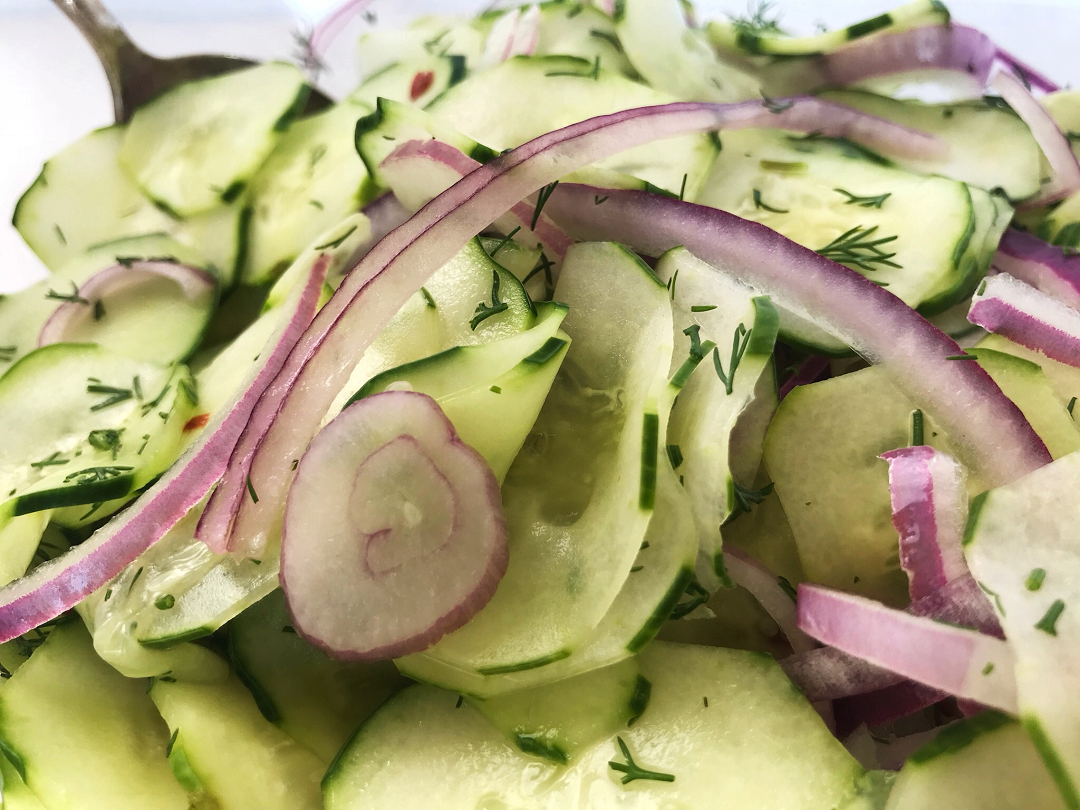 Cucumber Salad - Ridiculously Easy Recipe | Sister Spice