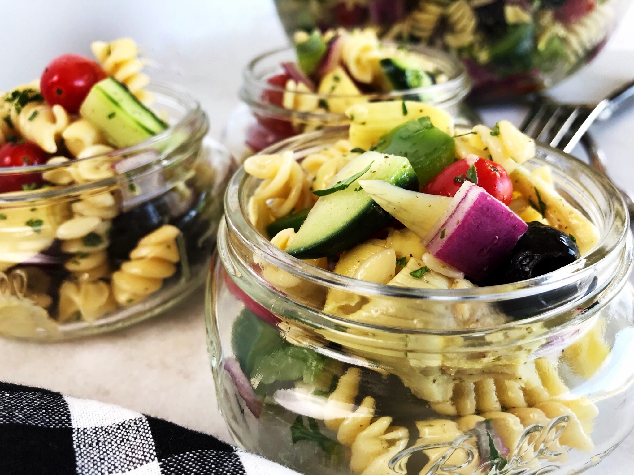 Pasta Salad Perfection: Easy Italian Style Recipe | Sister Spice
