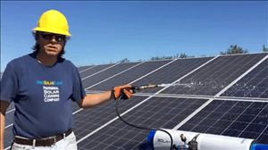 Solar Panel Cleaning Services Montebello California