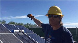 Solar Panel Cleaning Company Bellflower California