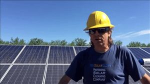 Solar Panel Cleaning Company Covina California