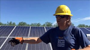 Solar Panel Cleaning Company Culver City California