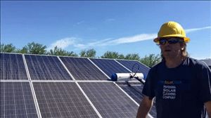 Solar Panel Cleaning Company El Monte California