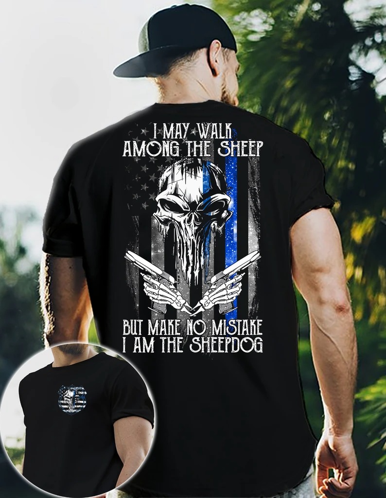 I AM A SHEEPDOG Tattoo & Skull