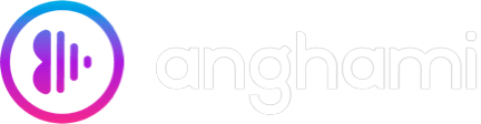 Anghami podcast player logo