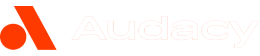 Audacy podcast player logo