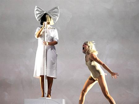 Sia with Maddie Ziegler