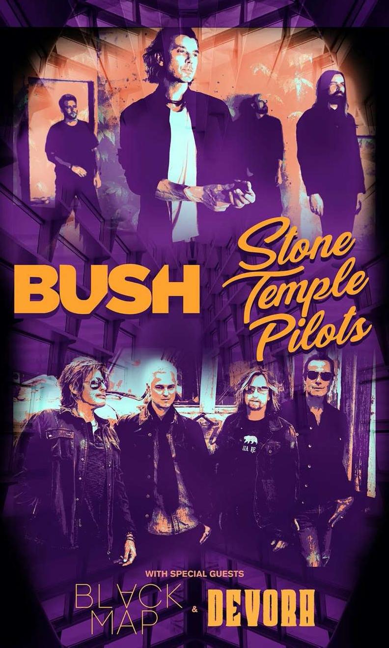 Bush And STP Tour Poster