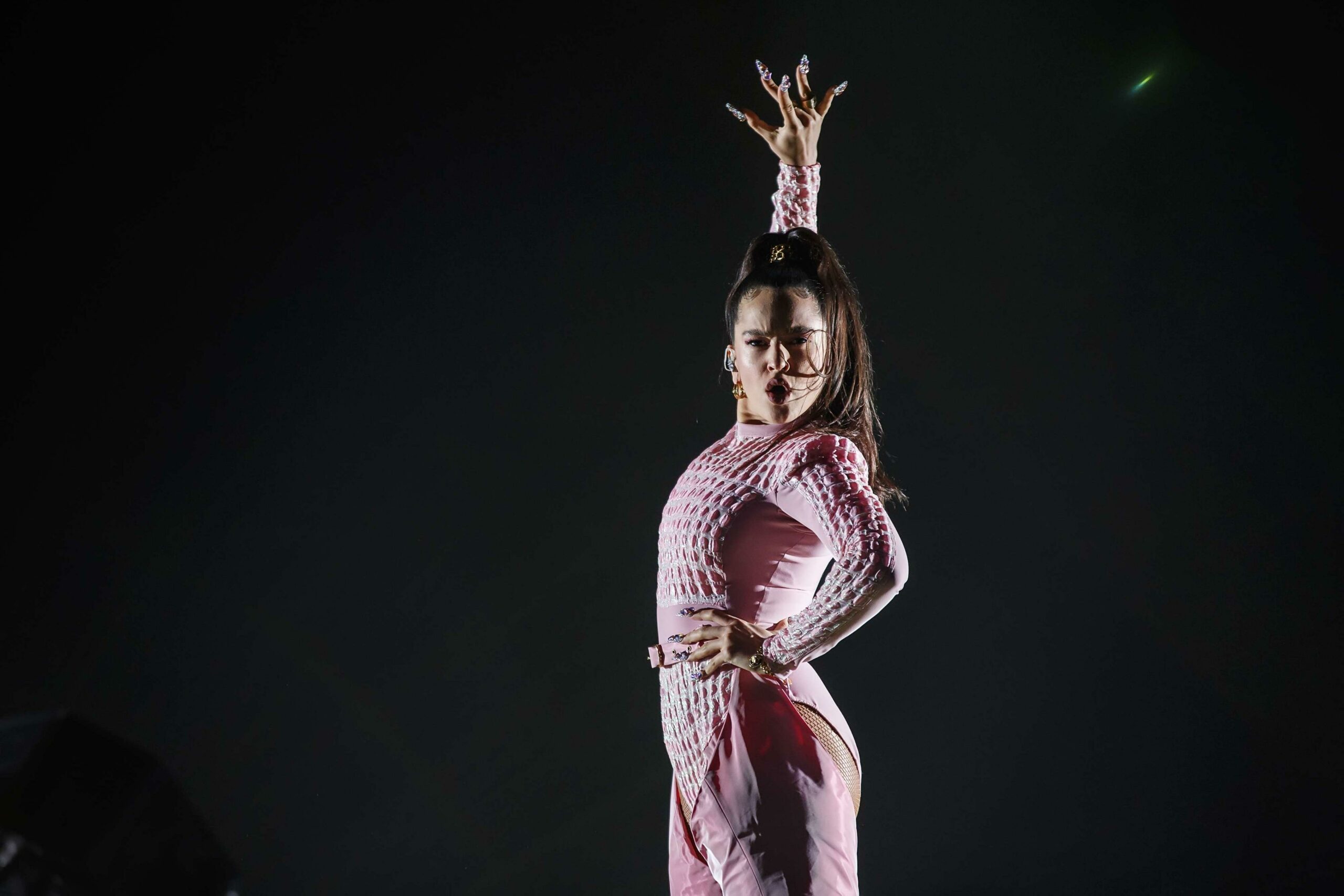 Rosalía performs at Primavera Sound 2019