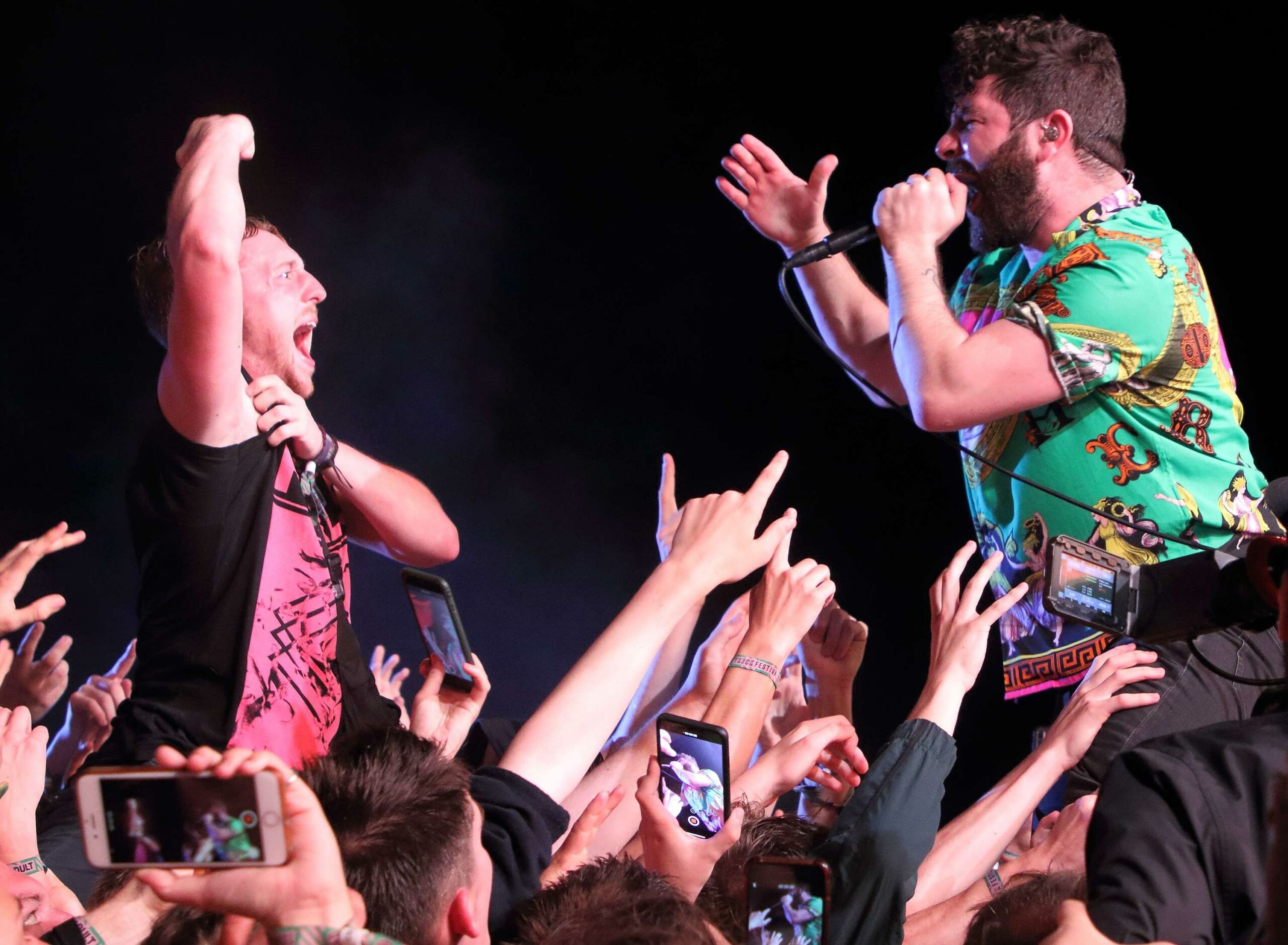 Foals performing at Truck Festival 2019 in Oxford. 