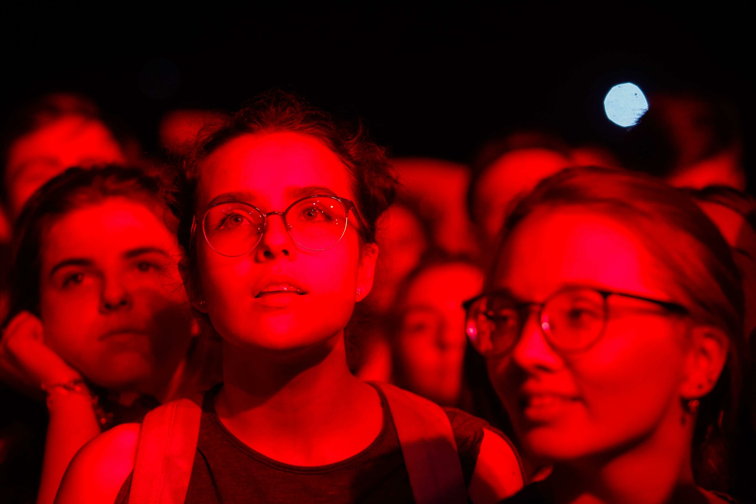 A picture capturing how mesmerizing a live concert can be.