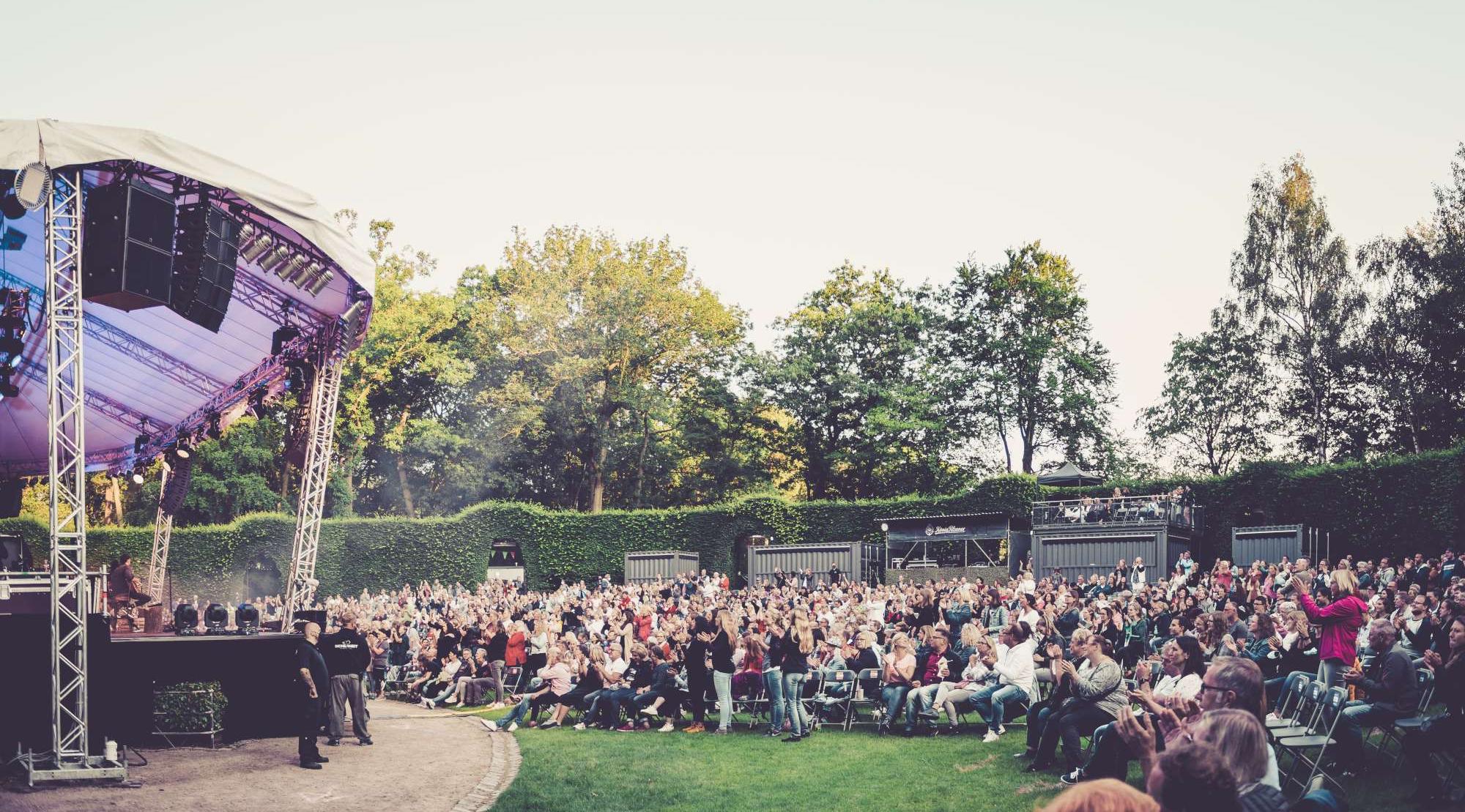 Capacities were still limited to 900 people, seated, this summer.