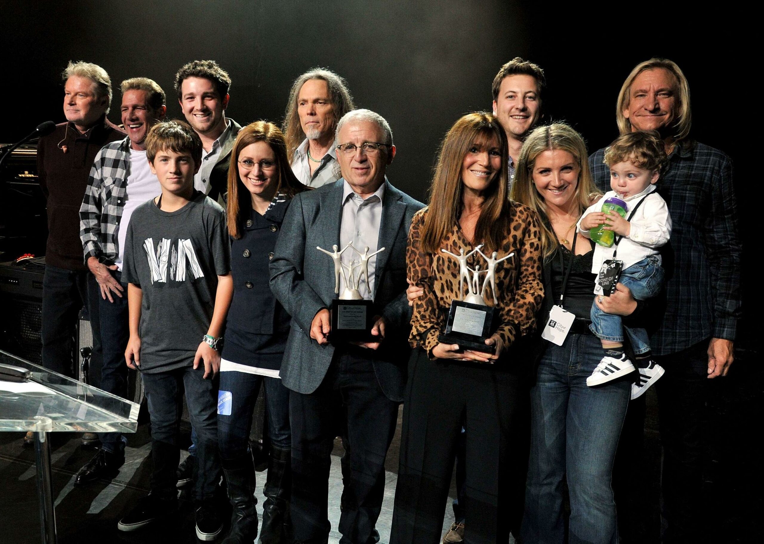 Irving Azoff and family