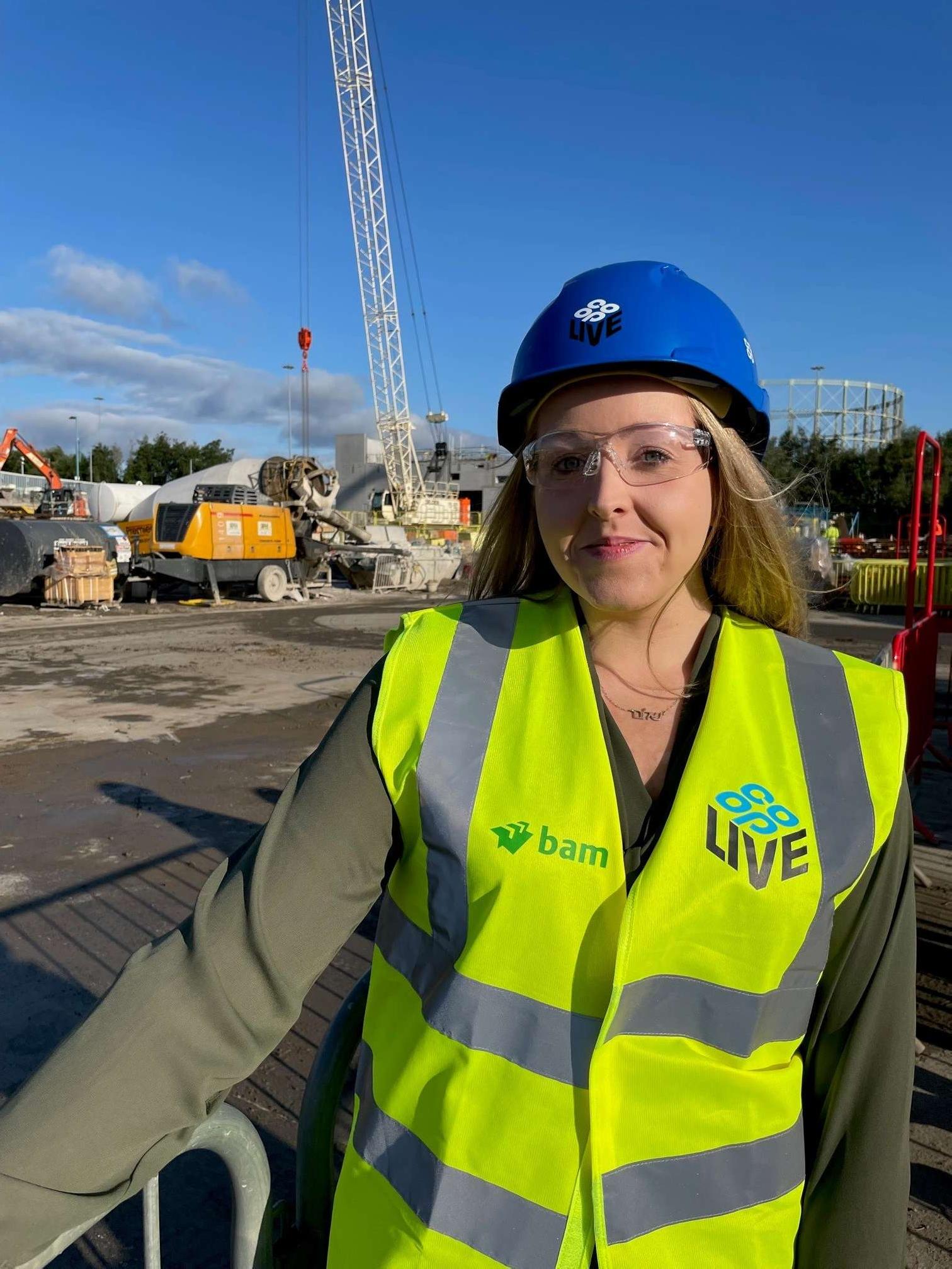 Fern Pritchard is one of the first 10 apprentices employed by Co-op Live.