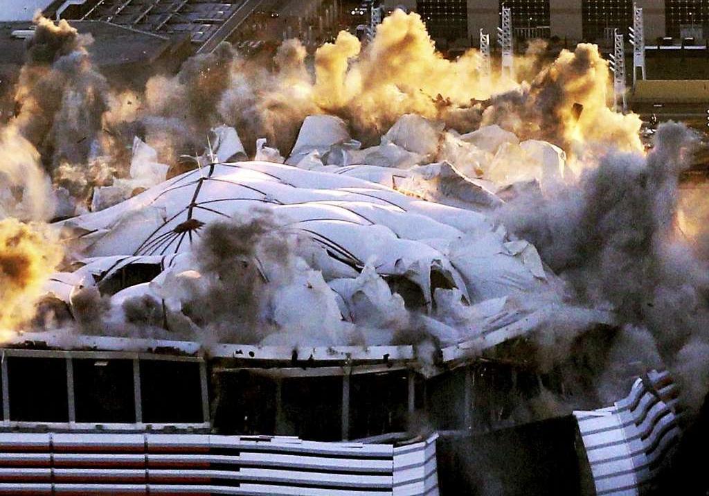 Georgia Dome Implosion