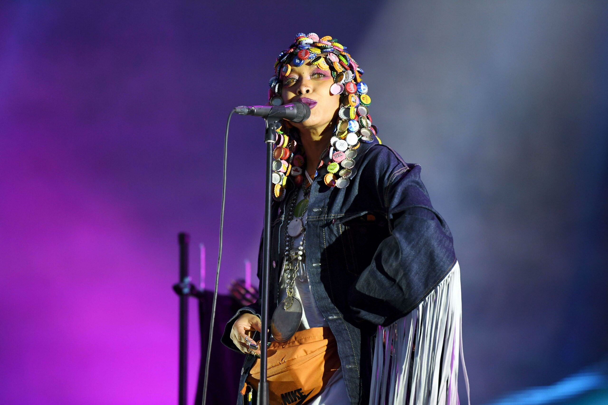 Erykah Badu at Flow Festival 2019. 