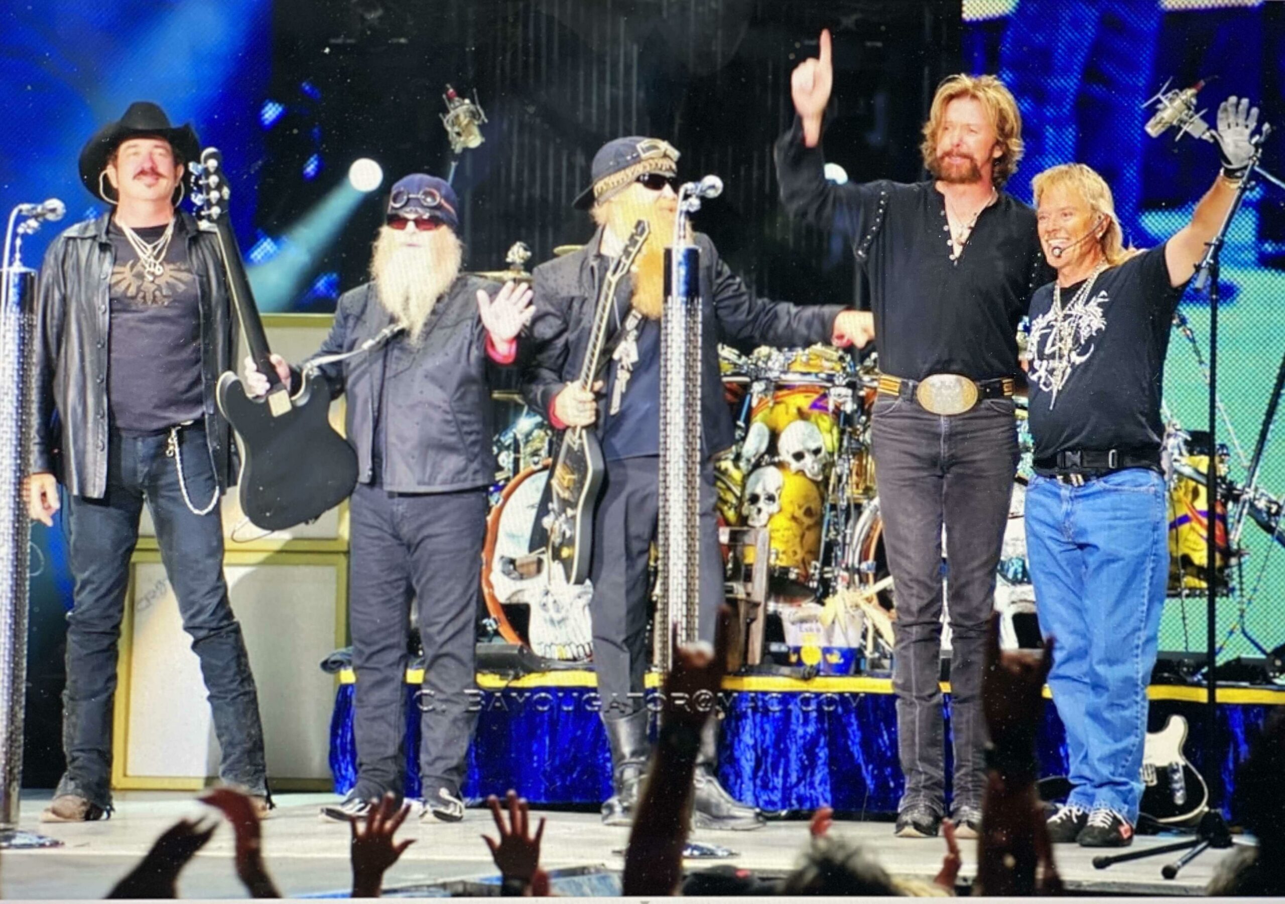 Brooks & Dunn and ZZ Top