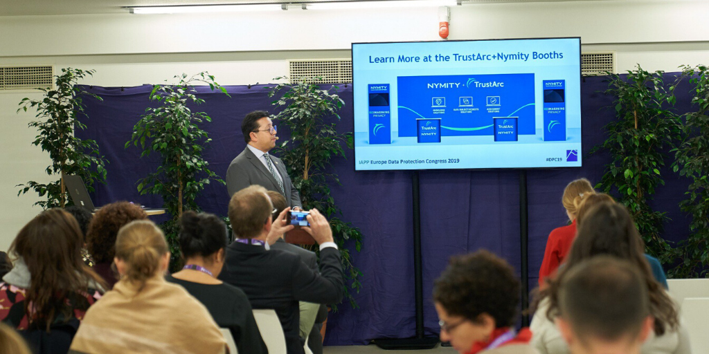 TrustArc + Nymity Take Center Stage at IAPP Europe Data Protection Congress in Brussels 7 11 25 DPC Blog PB