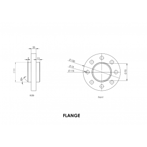 Connecting flange