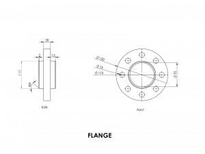 Connecting flange