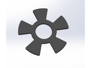 Encoder wheel plate