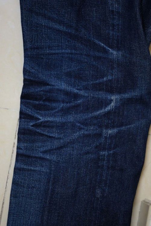 Examples of Greencast/Redcast denim 