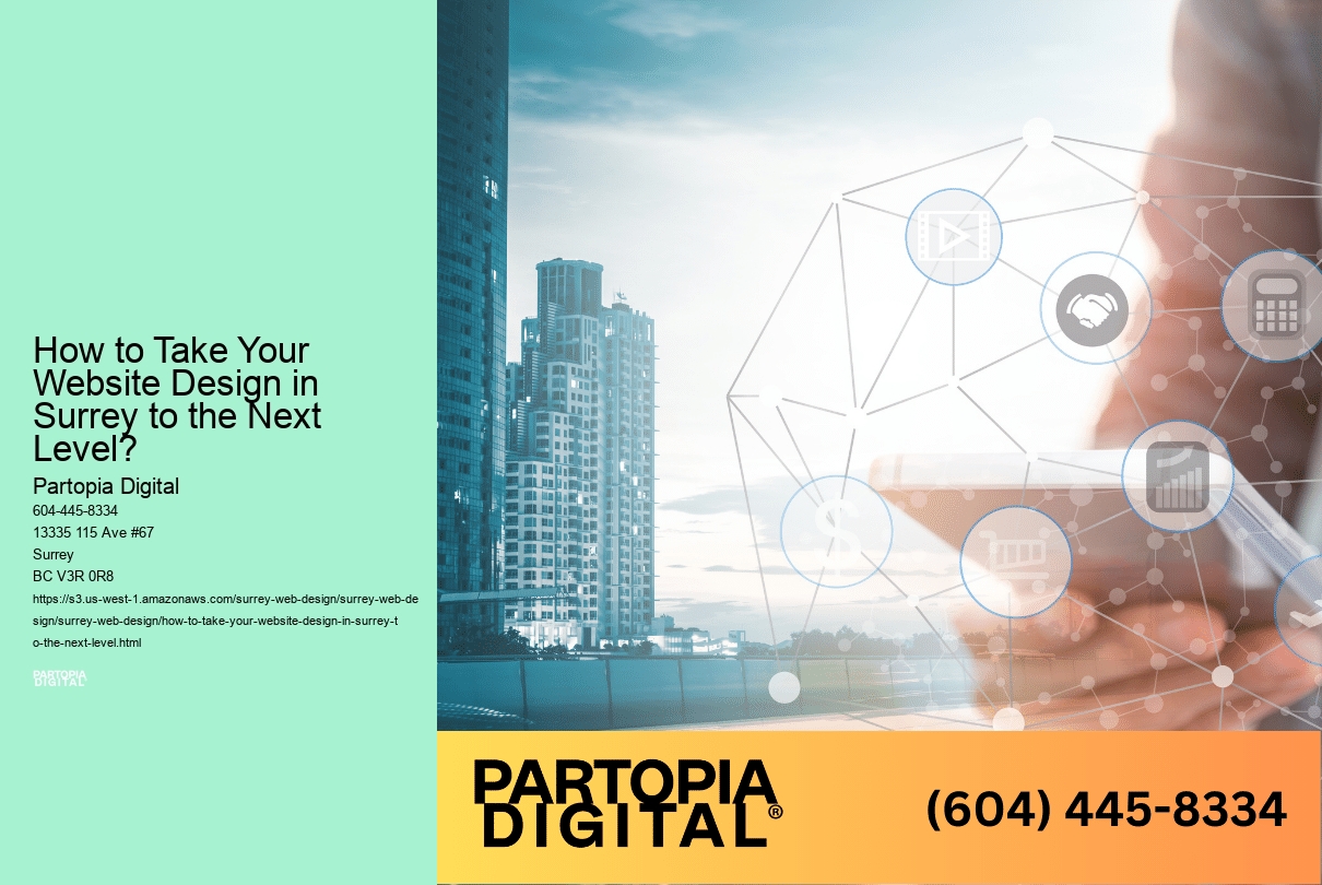 How to Take Your Website Design in Surrey to the Next Level?