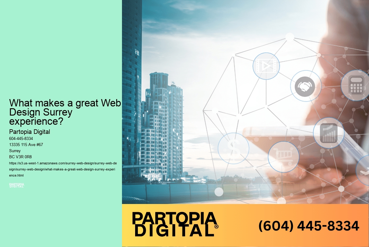What makes a great Web Design Surrey experience? 