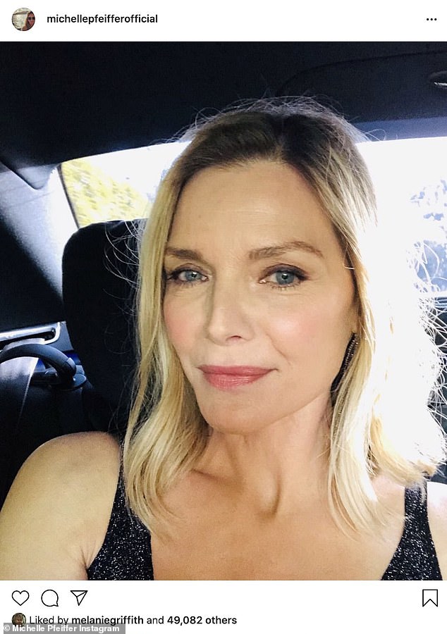 Throwback Thursday: Michelle Pfeiffer recientemente compartió una selfie tomada en los Golden Globe Awards 2020