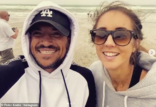 Su amor: Emily Andre, de 31 años, admitió que tiene planes de extender su prole con su esposo Peter, de 47 años, ya que admitió que la pareja estaba lista para discutir la expansión después de Navidad.