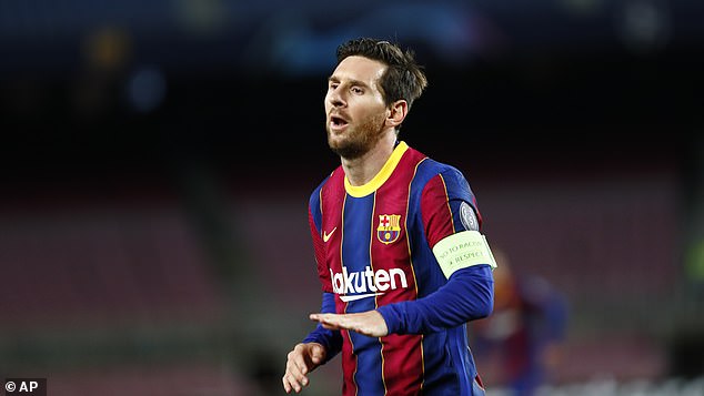Lionel Messi ha sido enviado a la banca por el Barcelona para su choque de LaLiga con el Real Betis el sábado