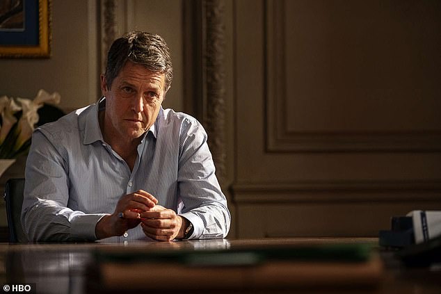 Descanso: Hugh Grant, de 60 años, ha revelado por qué se tomó un descanso de la actuación después de desarrollar 'una mala actitud' (en la foto como Jonathan Fraser en The Undoing)