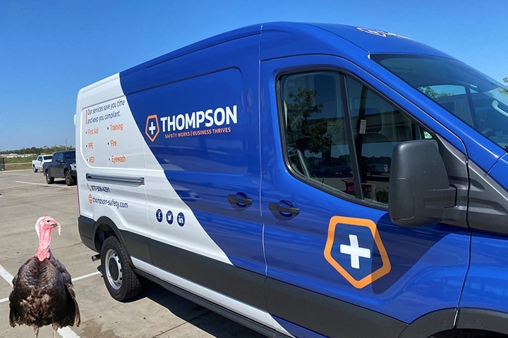 Tucker the Turkey Van