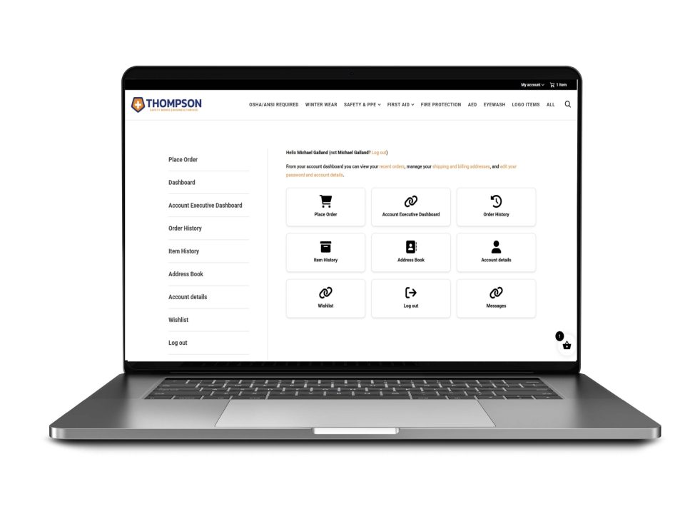 Ecommerce Customer Portal Login