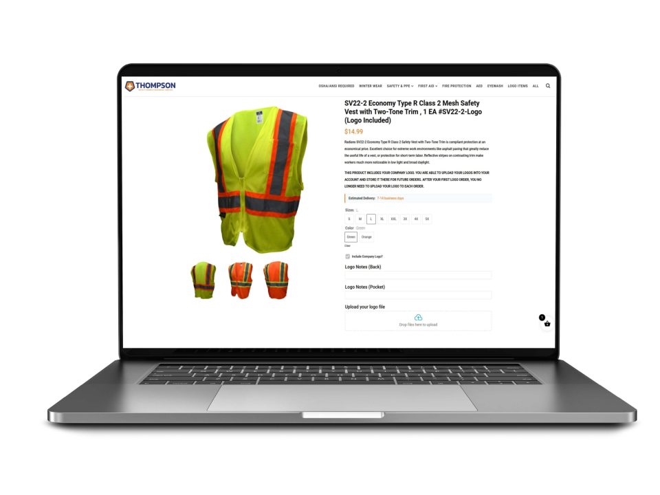 Logo Ordering with Vest