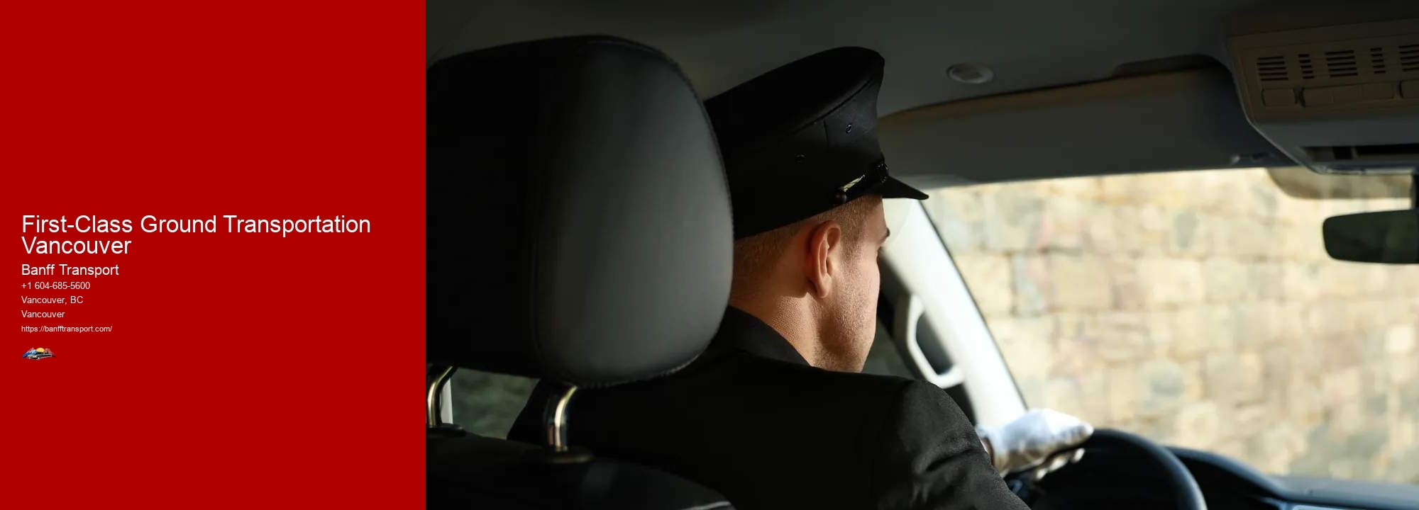 First-Class Ground Transportation Vancouver