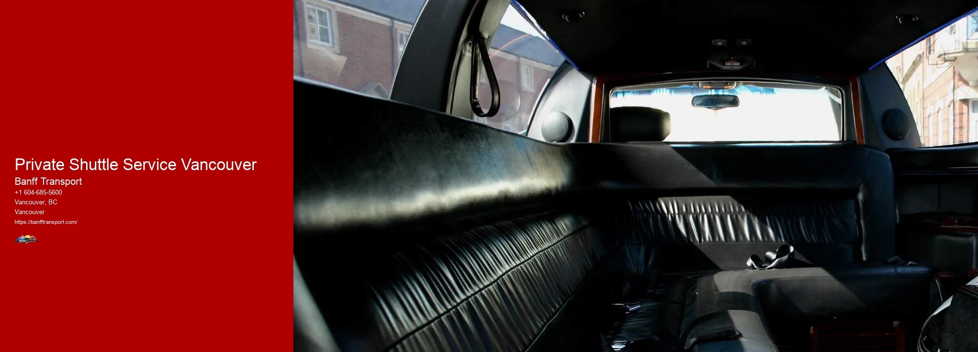Private Shuttle Service Vancouver