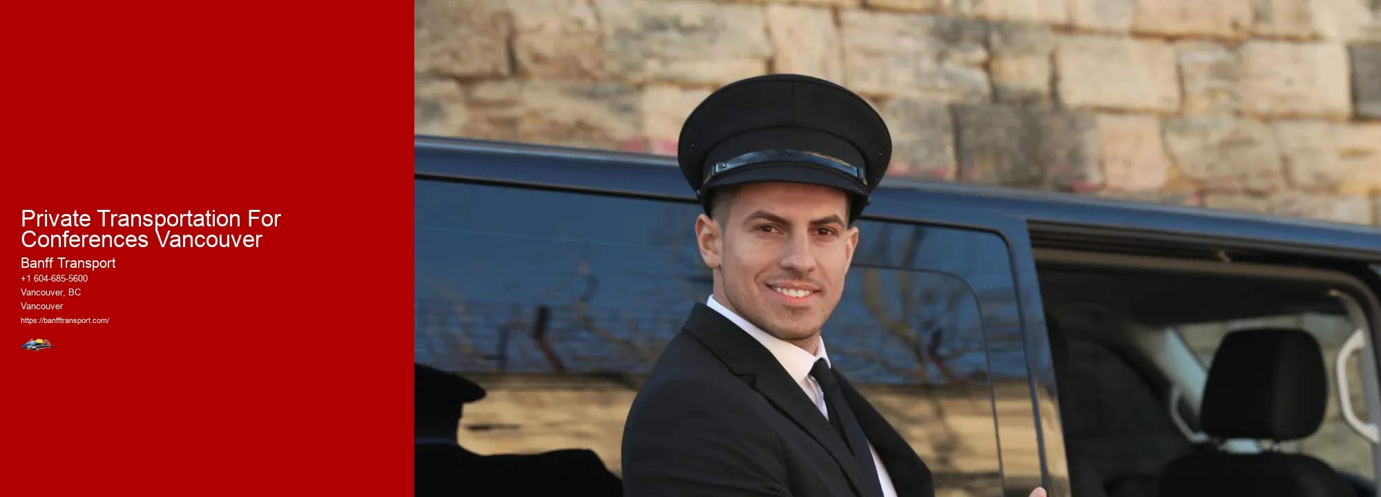 Private Transportation For Conferences Vancouver